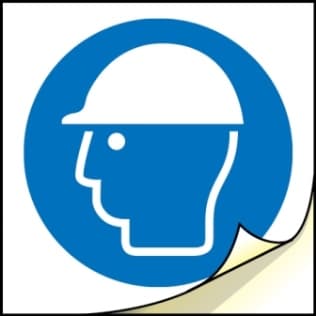 0051 - Hard Hat Label