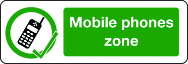 cell phone safe zone