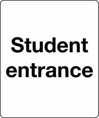 05209 - School Entrance Sign