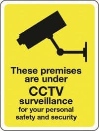 These premises are under CCTV surveillance