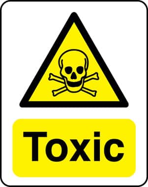 Toxic sign