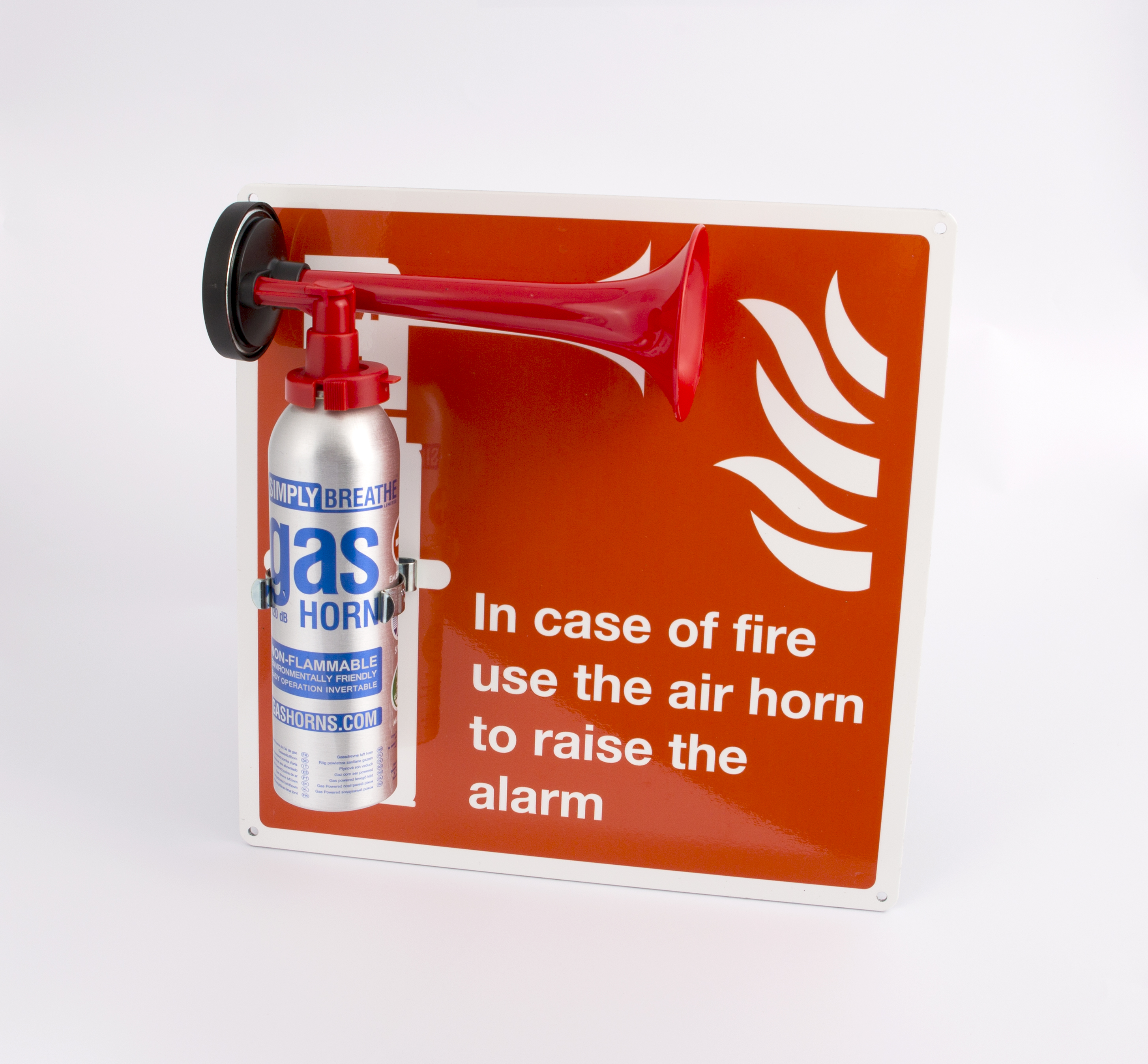 Air Horn Sign, includes gas air horn Stocksigns