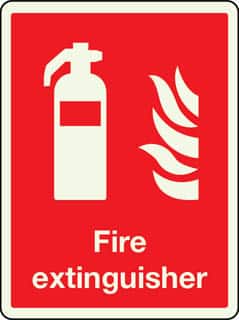 Fire Extinguisher Sign