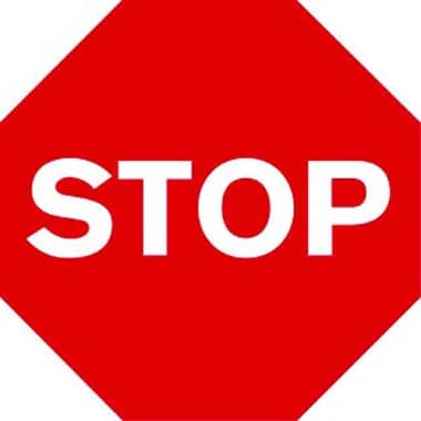 Stop sign