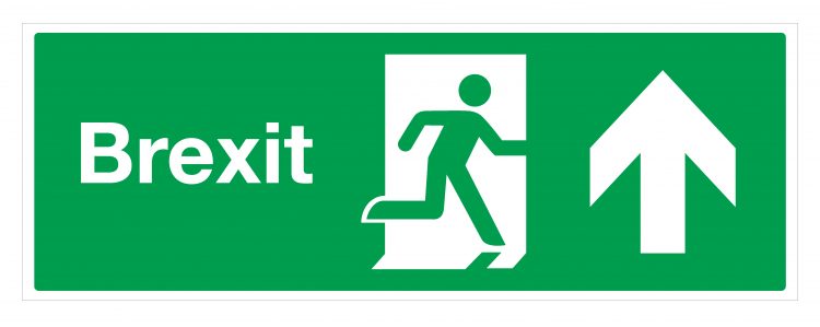 Brexit sign