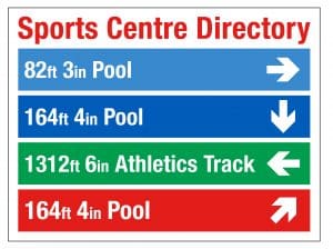 Sports centre directory 