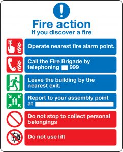 Fire Action Notice 