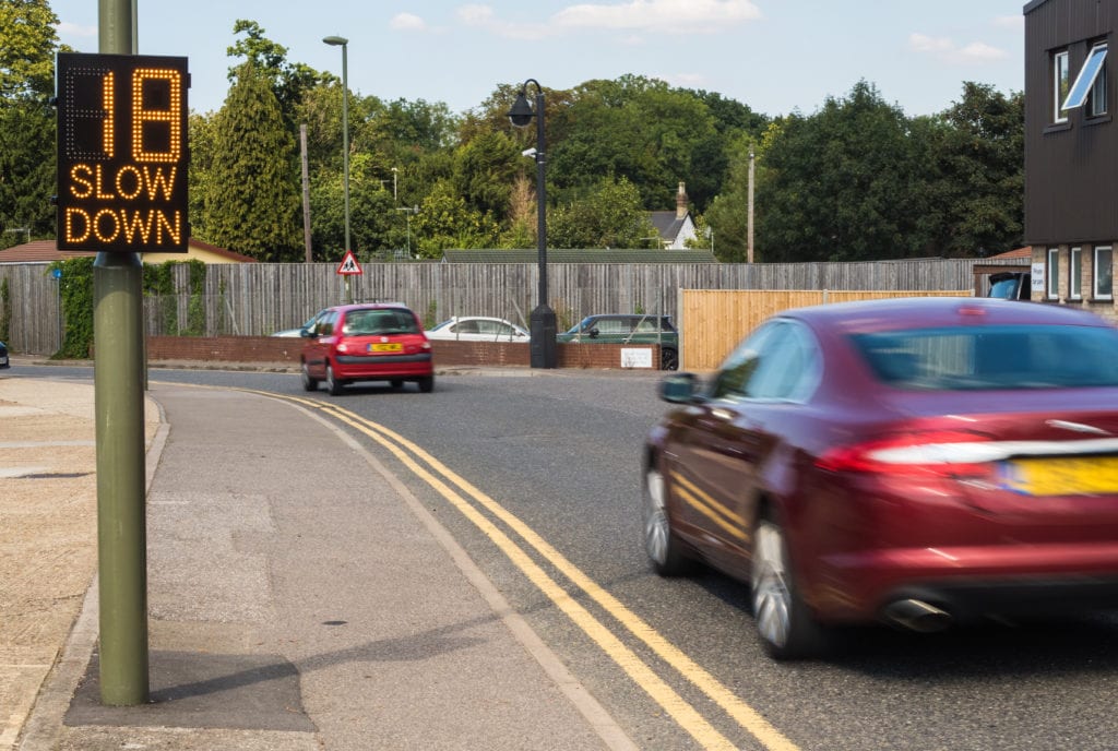 Messagemaker Displays LED Speed Indicator Device Speed Sign