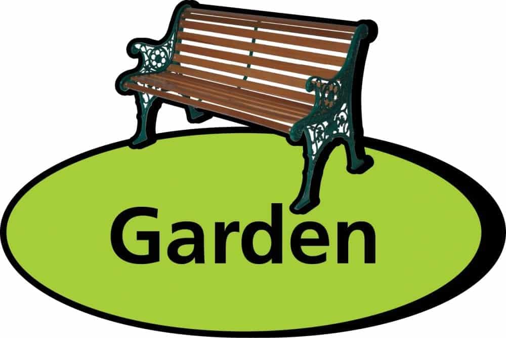 3D pictorial garden sign