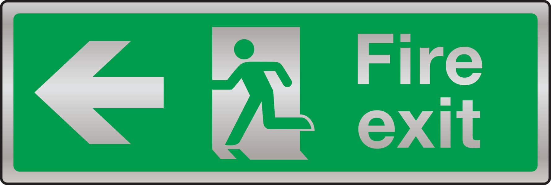 Exit value. Fire exit. Exit sign. Выход(Fire). T1419.