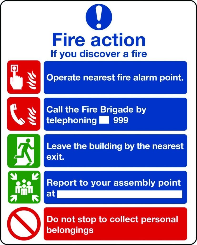 Buy Fire Safety Signs UK Stocksigns