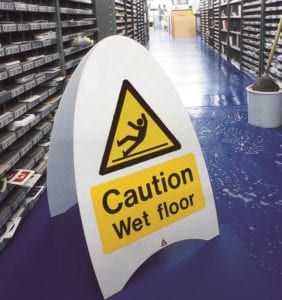 Caution Wet Floor Sign