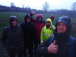 Dingle Dash Training Rain