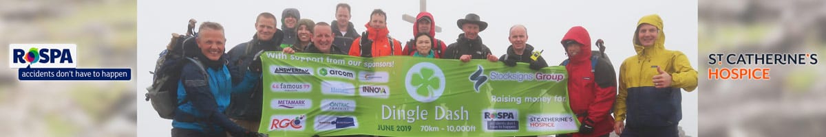 Dingle Dash Banner Charity