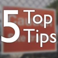 5 Top Tips Construction Safety