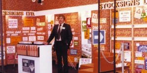 Stocksigns Exhibition Stand 1960