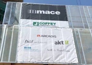 Large Scale Construction Site Banners