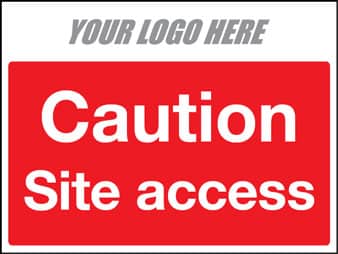 Caution site access