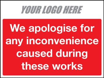 Apology sign