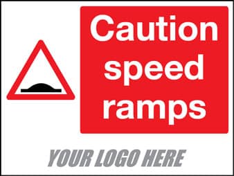 Caution speed ramps