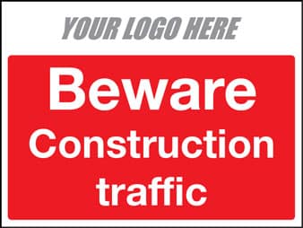 Beware construction traffic