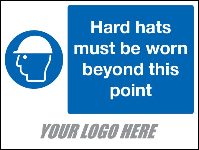 Hard Hats must be worn beyond this point