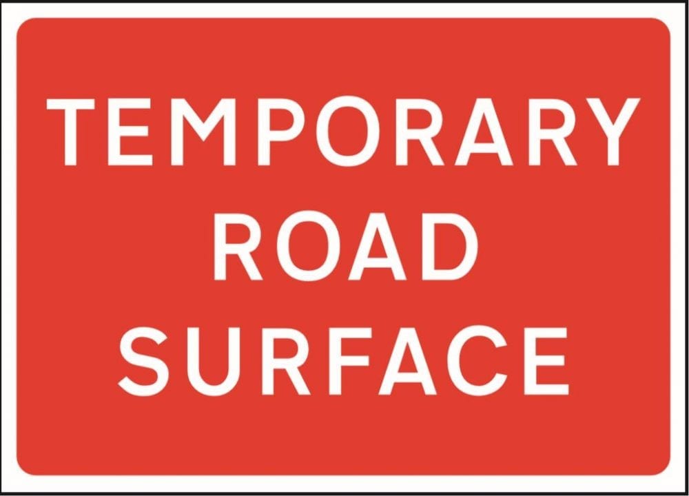 Temporary Road Surface