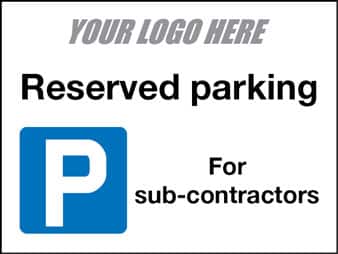 Reserved parking sub-contractor