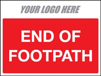 EE80058 End of Footpath