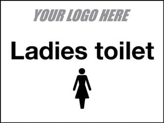 EE80112 Ladies Toilet Sign