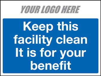 EE80142 Keep this facility clean. It is for your benefit