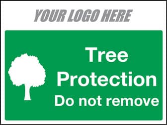 EE80148 Tree Protection do not remove sign