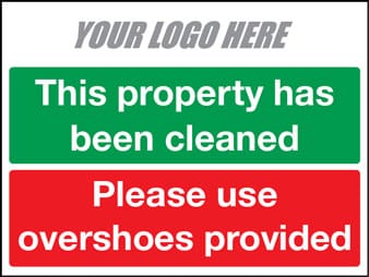 EE80157 This property has been cleaned. Please use overshoes provided