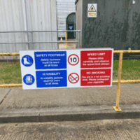 Prohibition PPE Signs
