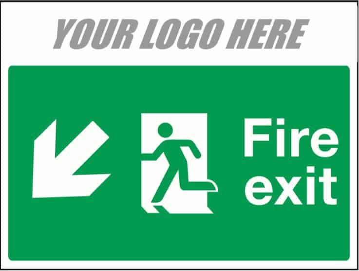 Fire Exit Below Left