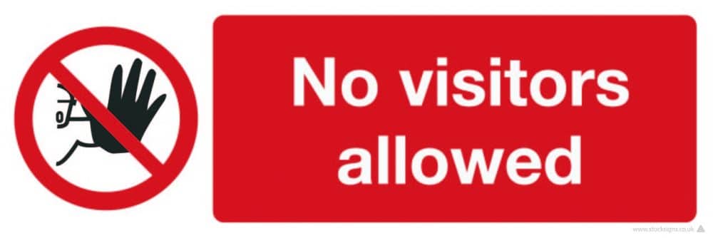 4546KD no visitors allowed