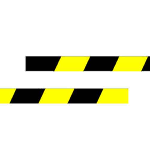 604625 Black and Yellow Vinyl from Stocksigns Ltd