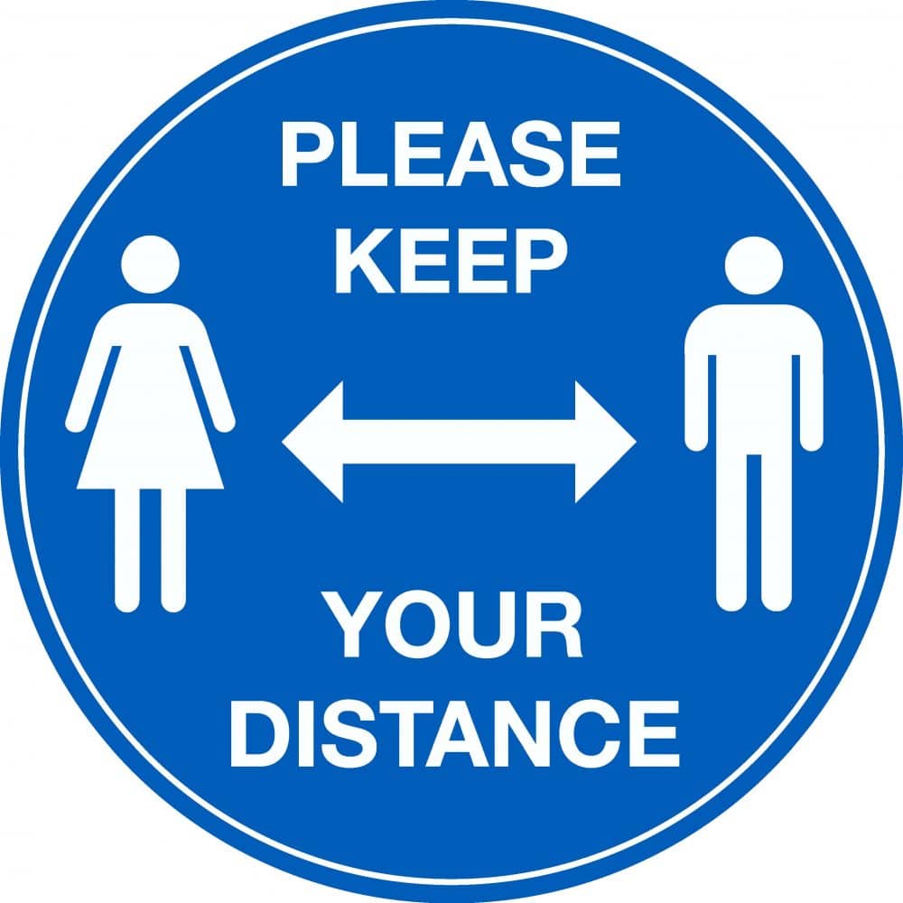 Please keep your distance