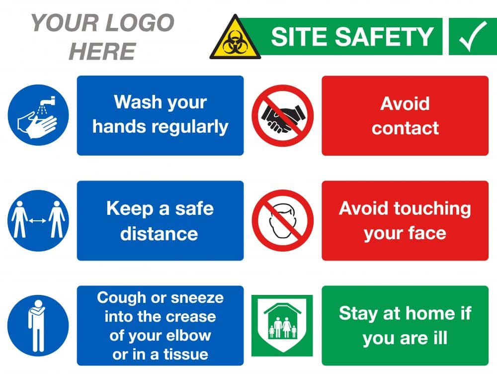 Site safety COVID 19 Stocksigns Ltd