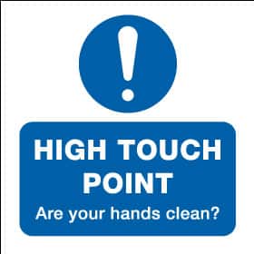 15010DD High Touch Point are your hands clean