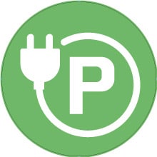 Electric Car Charging Car Park sign