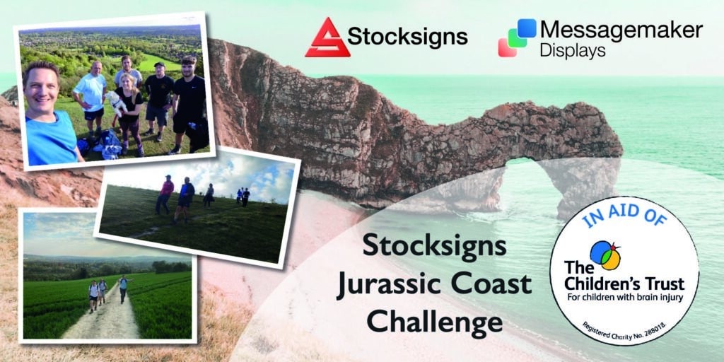 Stocksigns and Messagemaker Displays charity walk