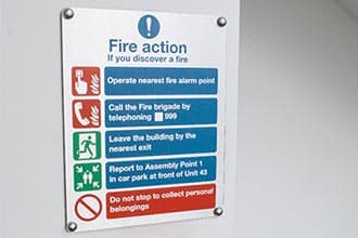 Fire Safety Guide from Stocksigns