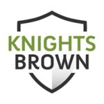 Knights Brown logo with Stocksigns Ltd