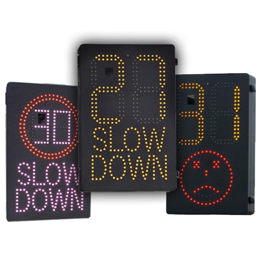 vehicle activated speed signs from messagemaker displays and stocksigns