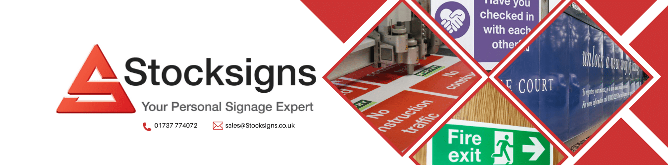Stocksigns is Your specialist UK manufacturer of safety signs. Supplying to the construction, traffic management, and facilities management industries.