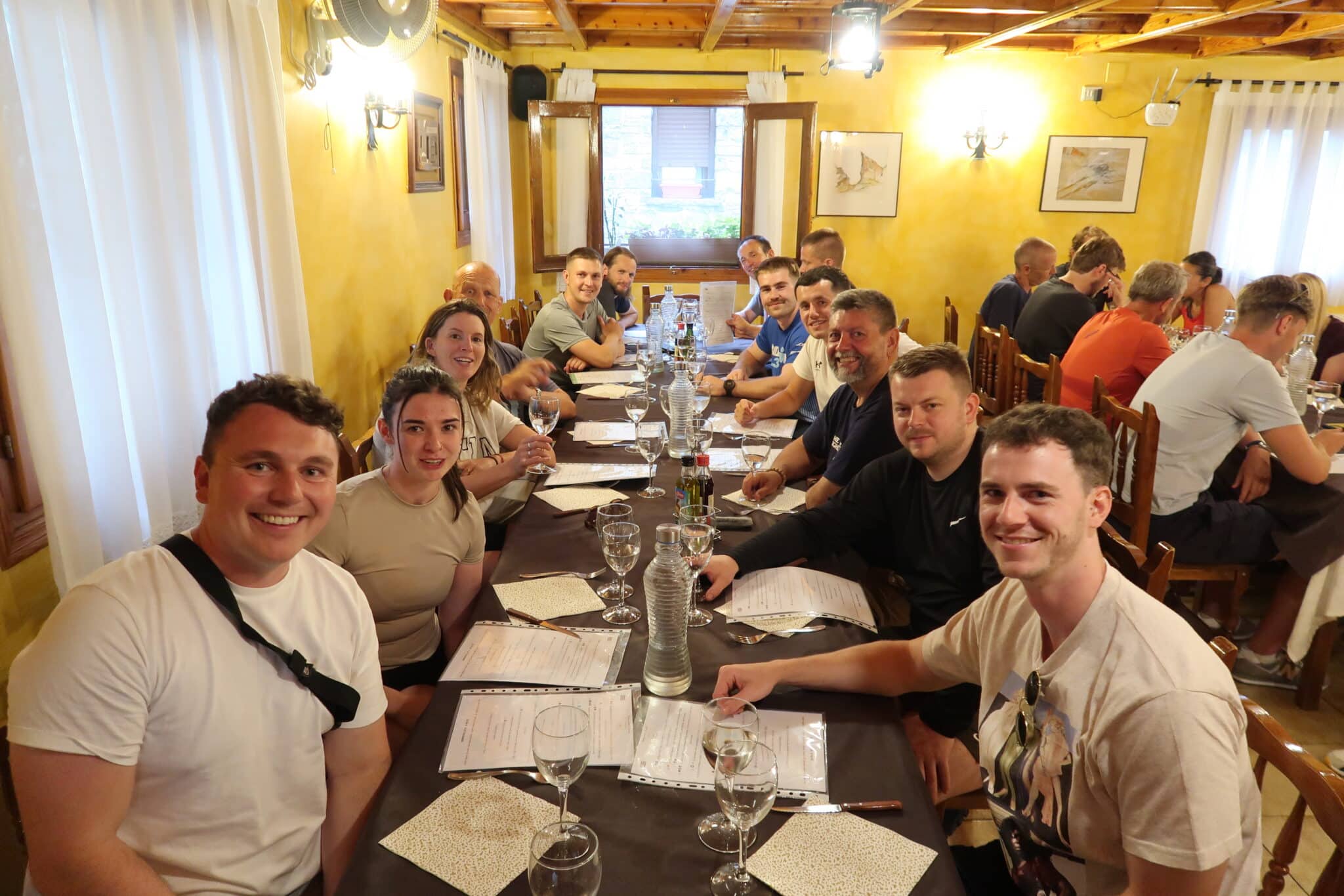 The meal before the Mountain