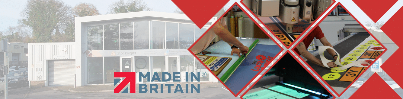 Stocksigns are proudly apart of Made In Britain