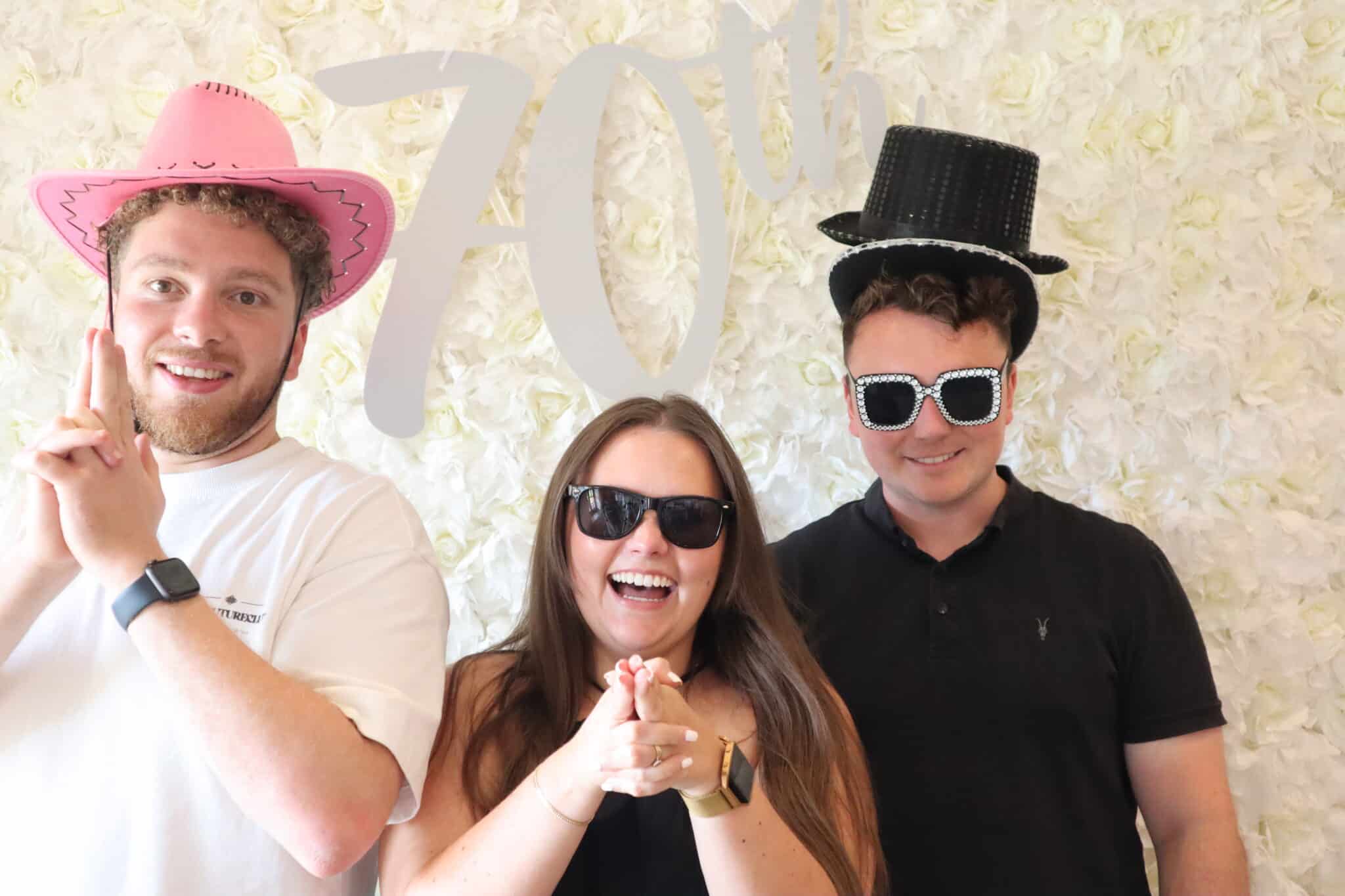Stocksigns 70th Celebration- Shaun, Laura and Josh