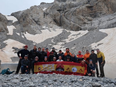 At the bottom of the Summit At the bottom of the Summit